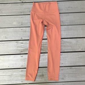 Lululemon Wunder Under High-Rise Tight Leggings 25" Ancient Copper Size 4